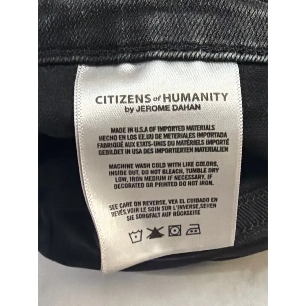 Citizens of Humanity Rocket Crop High Rise Skinny Jeans Size 27